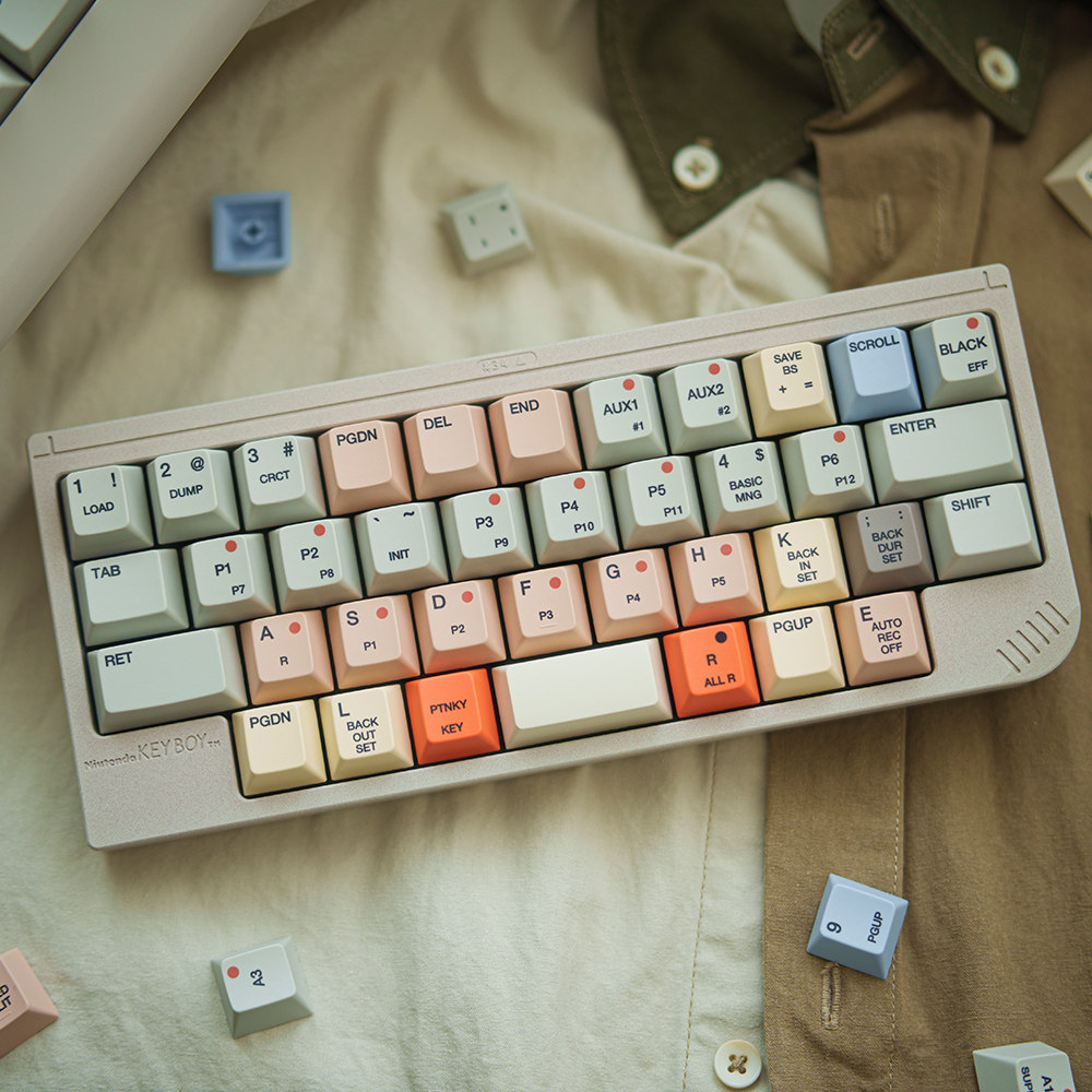 Retro Gaming Style - FBB Keycaps S9000 Retro Style For