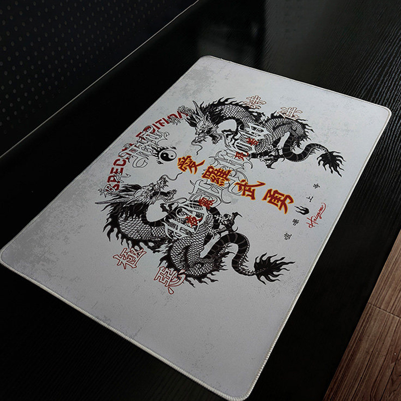 Retro Gaming Desk - Retro Dragon Talisman Mouse Pad Evil