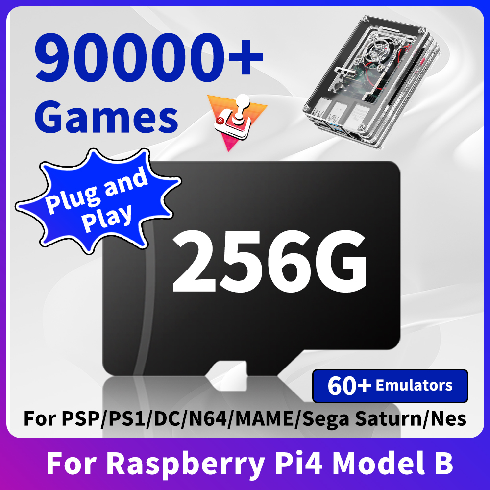 Retro Gaming Batocera - Batocera Linux 39 Game TF Card