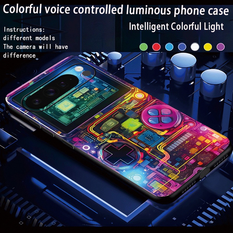 Retro Gaming Xl - Retro Gaming Console LED Phone Case