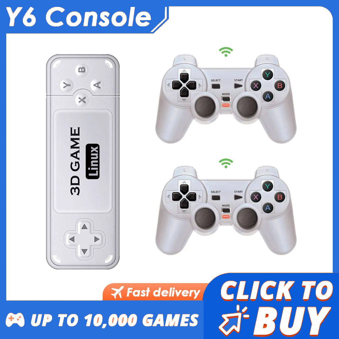 Retro Gaming Qss - BOYHOM Y6 Retro Game Console 4K