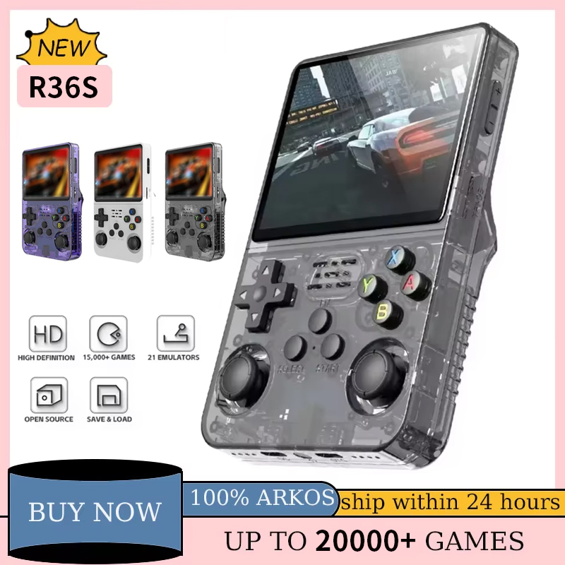 Retro Gaming Emulator Console - R36S Retro Handheld Game Console Original
