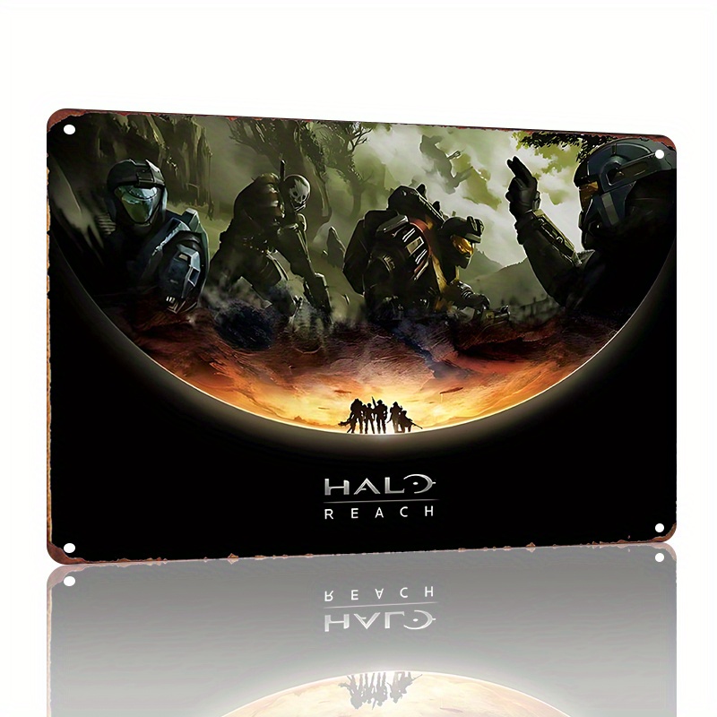 Retro Gaming Cafe - Reach Epic Space Warfare Metal Tin