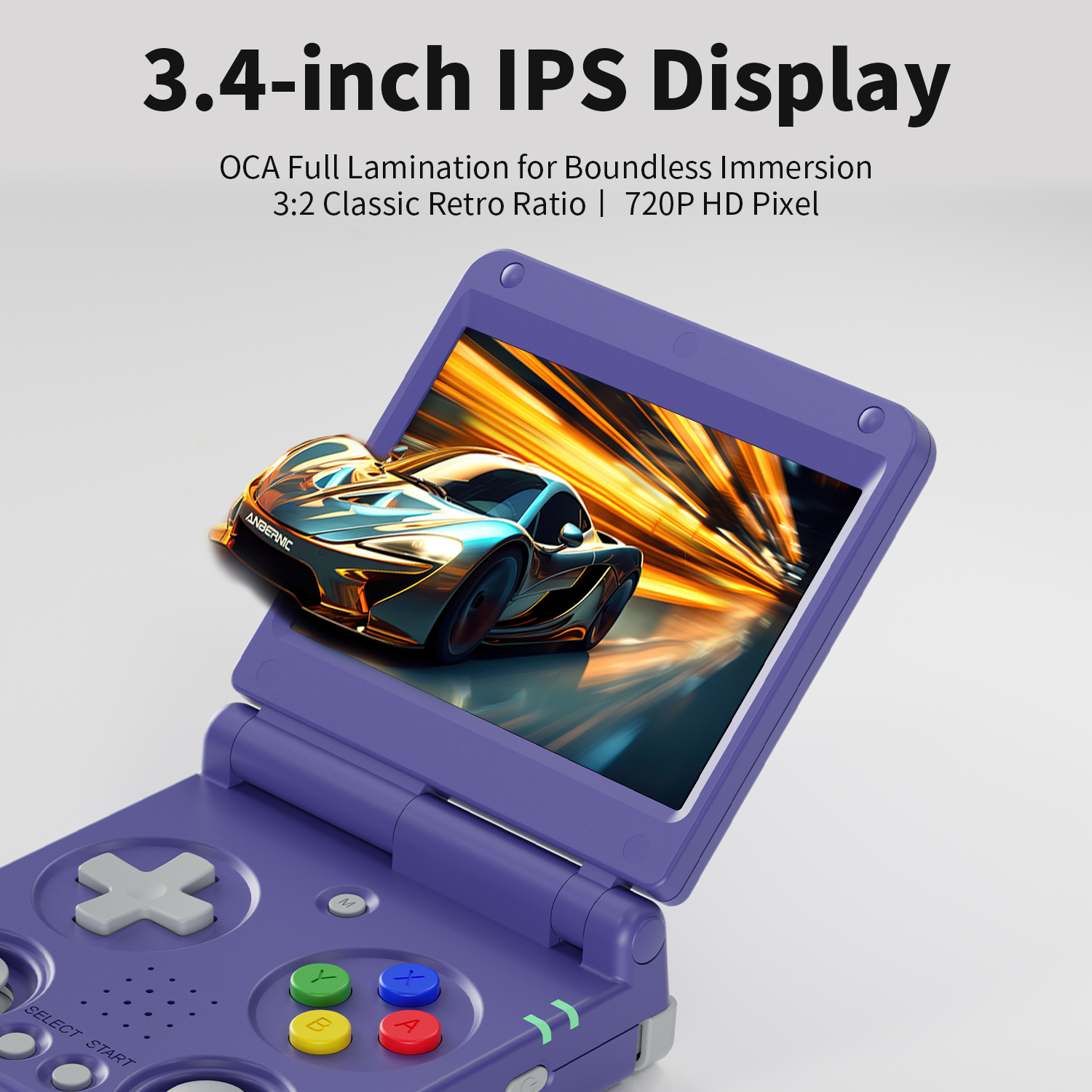 Anbernic RG34XXSP RG35XXSP Fli - Retro Gaming Qss のレビューと価格