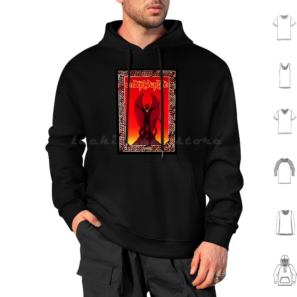 Underwurlde Hoodie Cotton Long - Retro Gaming Zx Spectrum のレビューと価格