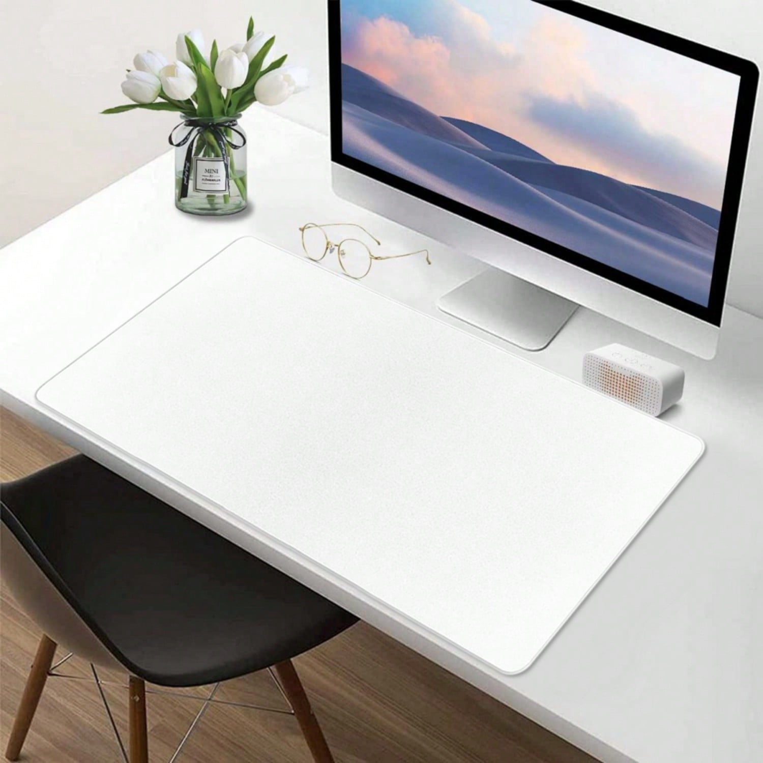 Elegant Floral Blue And Beige  - Retro Gaming Desk のレビューと価格