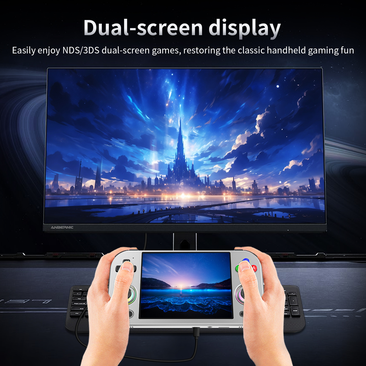 ANBERNIC RG477M RG Slide Retro - Retro Gaming Qss のレビューと価格