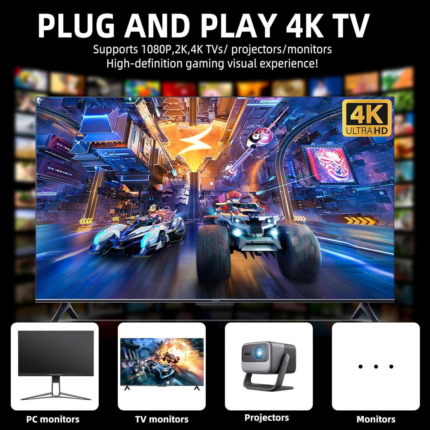 2026 Retro Gaming Console, 4K  - Retro Gaming Emulator Console のレビューと価格