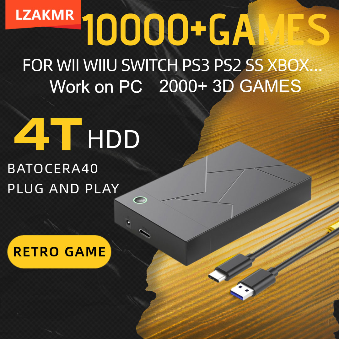 Retro Gaming GameForge 4TB Bat - Retro Gaming Batocera のレビューと価格