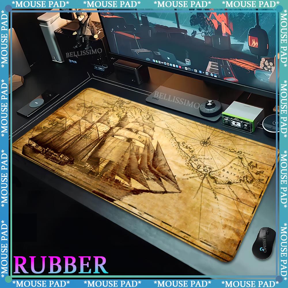Old World Map Mouse mats Extra - World Of Retro Gaming のレビューと価格