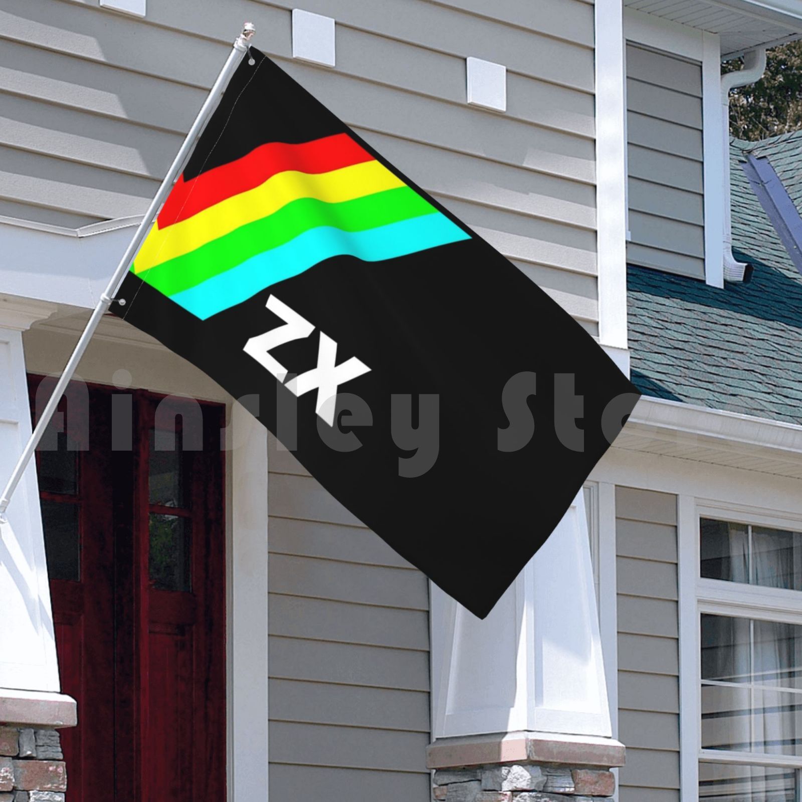 Zx Flag Car Flag Funny Zx Spec - Retro Gaming Zx Spectrum のレビューと価格