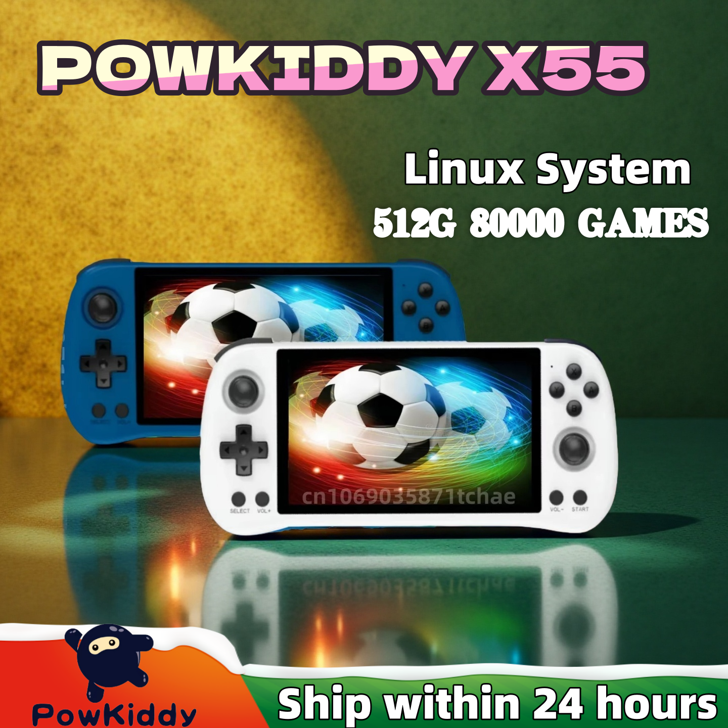 POWKIDDY X55 Handheld Game Con - Retro Gaming Qss のレビューと価格