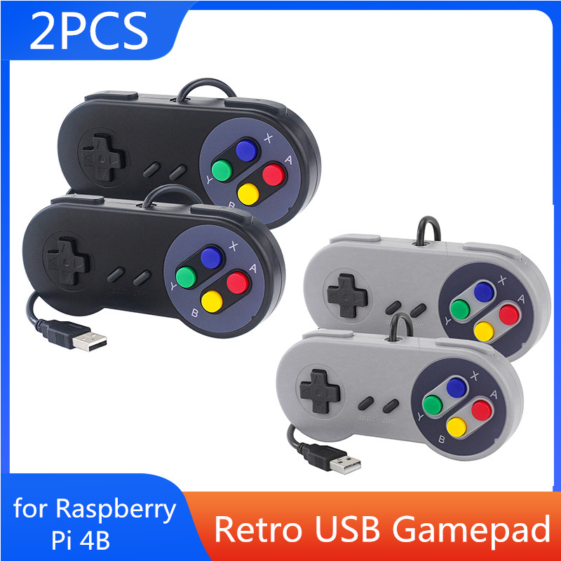 2PCs USB Gamepad Retro Gaming  - Retro Gaming With Raspberry Pi のレビューと価格