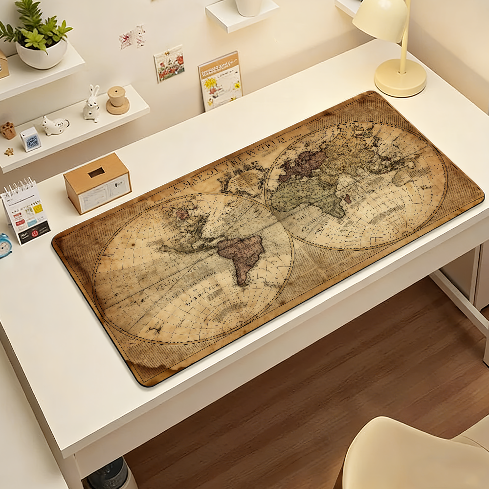 Retro Style World Map Mouse Pa - Retro Gaming Style のレビューと価格