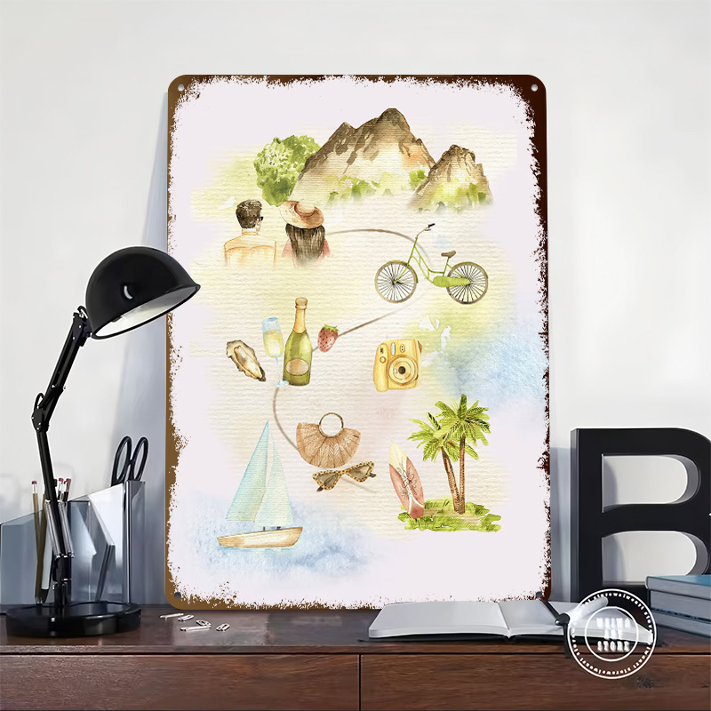 Travel the World Printed Poste - World Of Retro Gaming のレビューと価格
