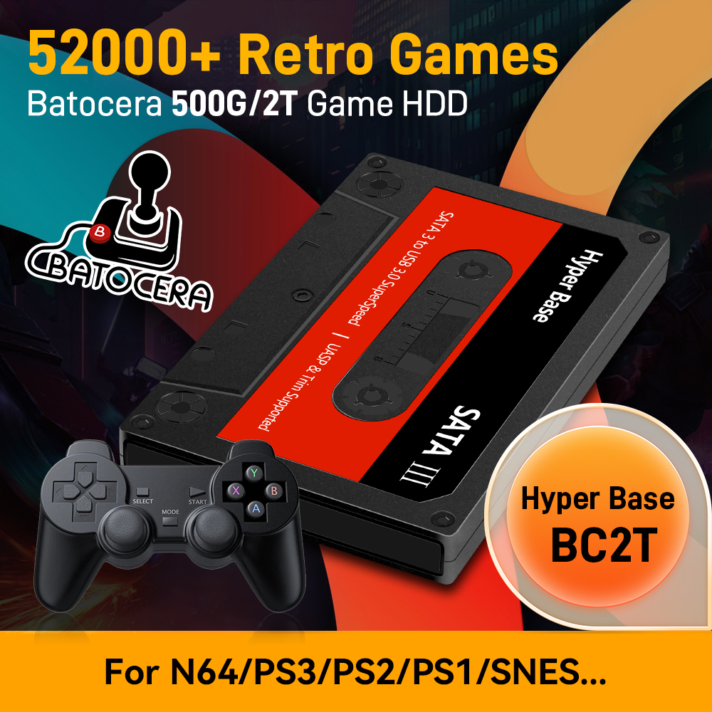 Batocera 500G/2T Emulator Game - Retro Gaming Batocera のレビューと価格