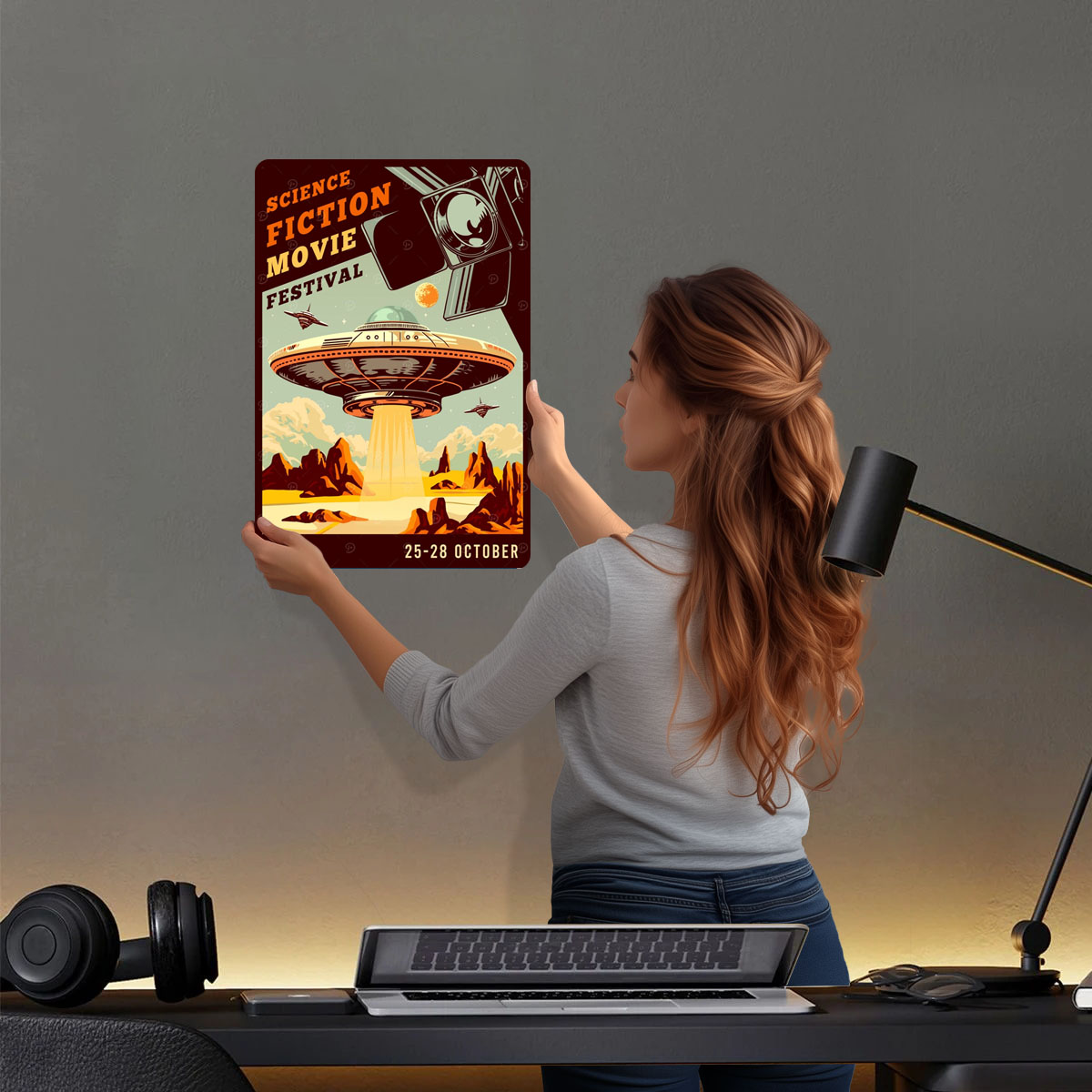 Sci-Fi Movie Festival Poster M - Retro Gaming Festival のレビューと価格