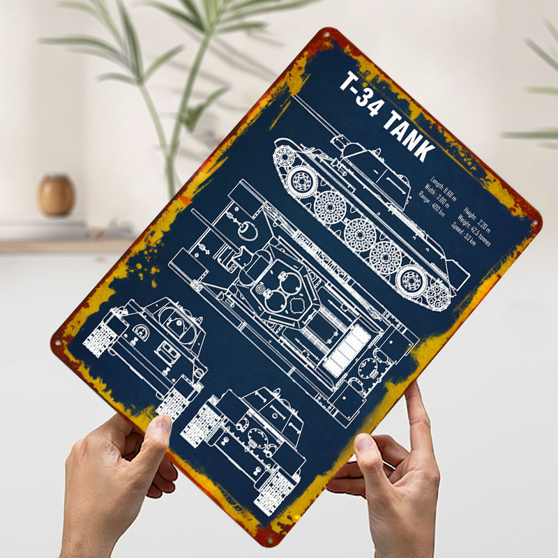 T 34 Tank Printing Poster Cust - Retro Gaming Desk のレビューと価格
