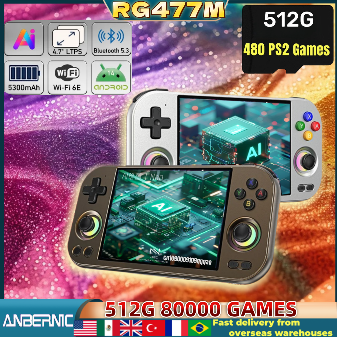 ANBERNIC RG 477M Retro Video G - Retro Gaming Qss のレビューと価格