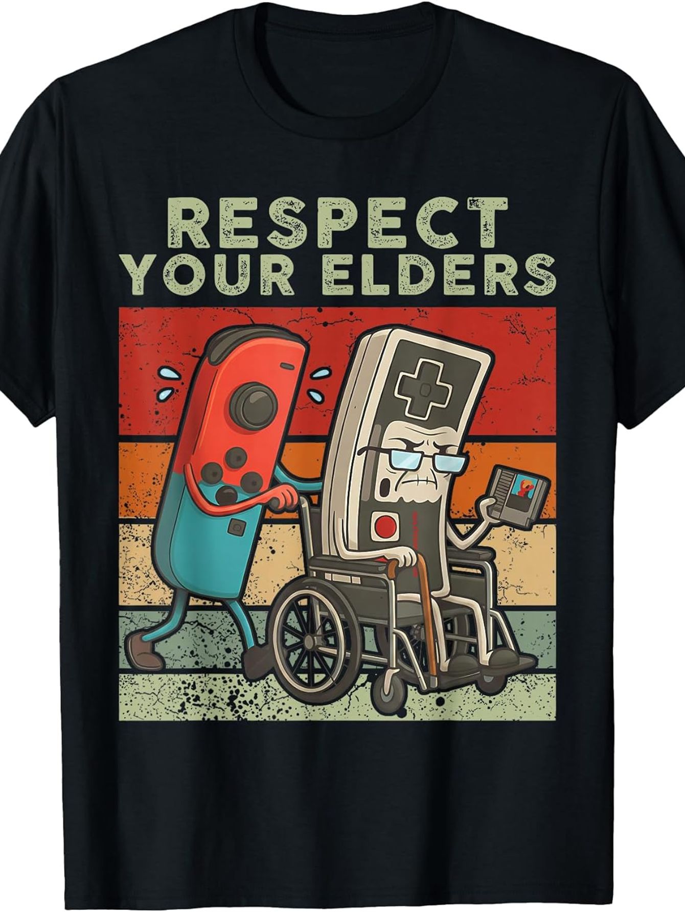 A retro gaming-themed T-shirt  - Retro Gaming Words のレビューと価格