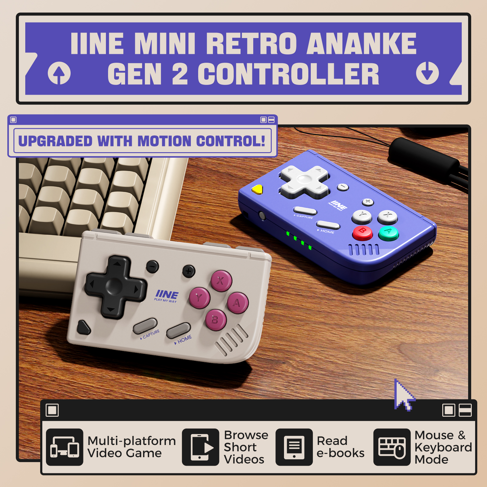 IINE Mini Retro Ananke Gen 2 G - Retro Pc Gaming のレビューと価格