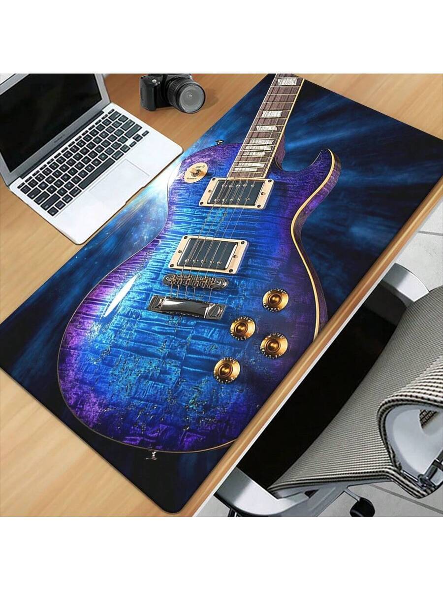 Retro Blue Guitar Design Mouse - Retro Gaming Desk のレビューと価格