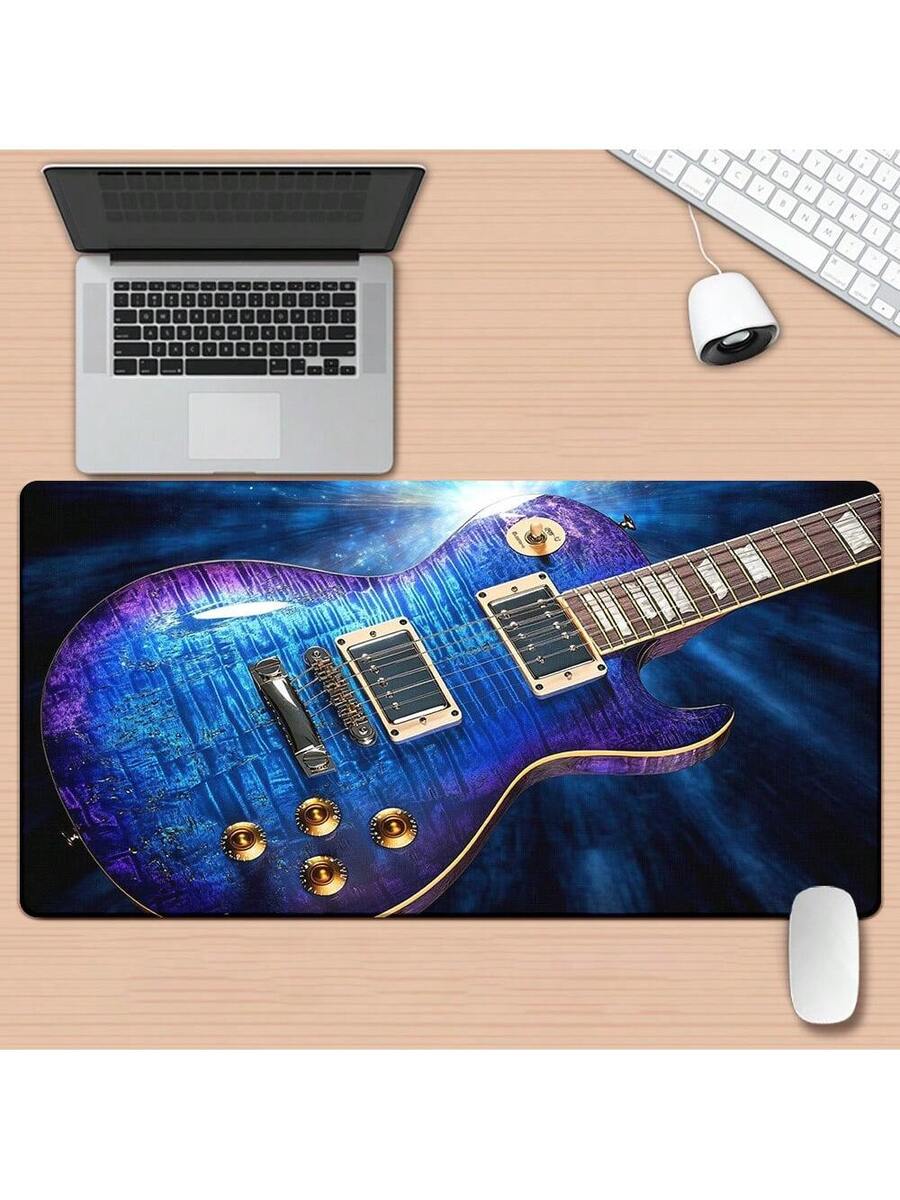 Retro Blue Guitar Design Mouse - Retro Gaming Desk のレビューと価格