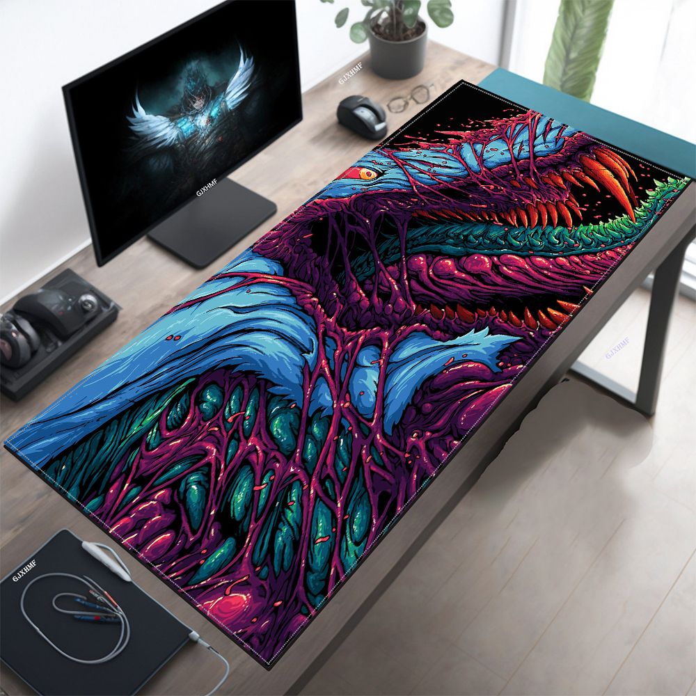 Japan Red Mouse Pad Neon Gore  - Retro Gaming Style のレビューと価格