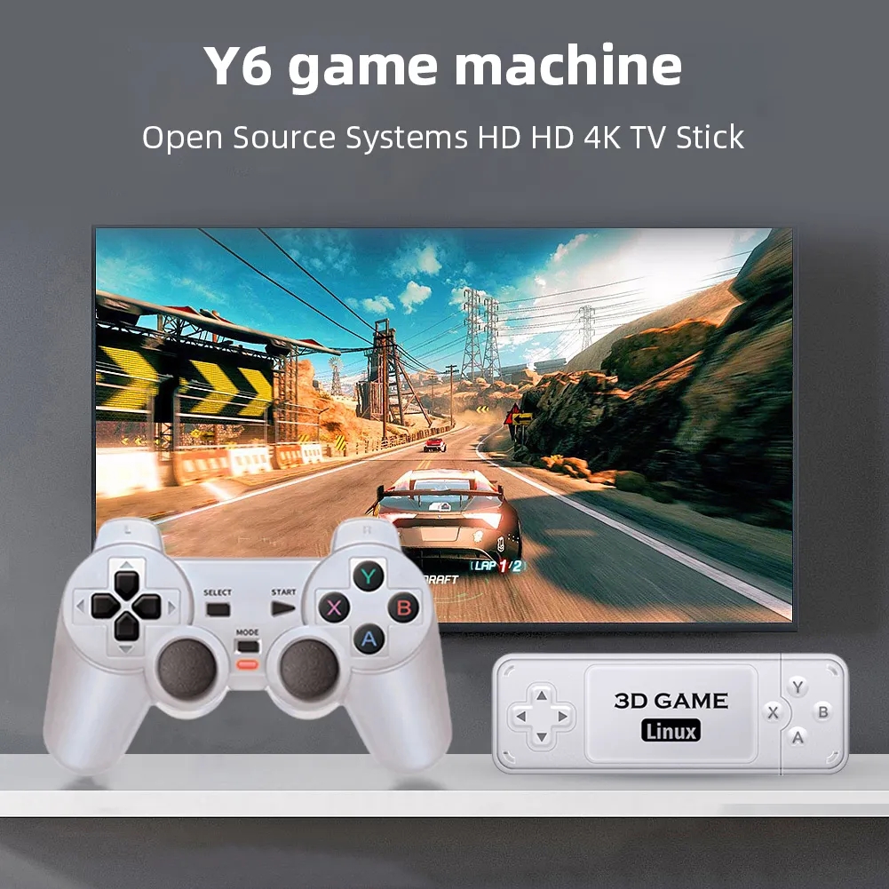 BOYHOM Y6 Retro Game Console 4 - Retro Gaming Qss のレビューと価格