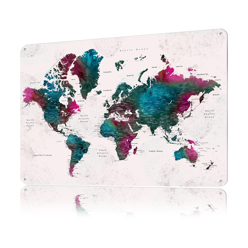 Detailed World Map Iskha Light - World Of Retro Gaming のレビューと価格