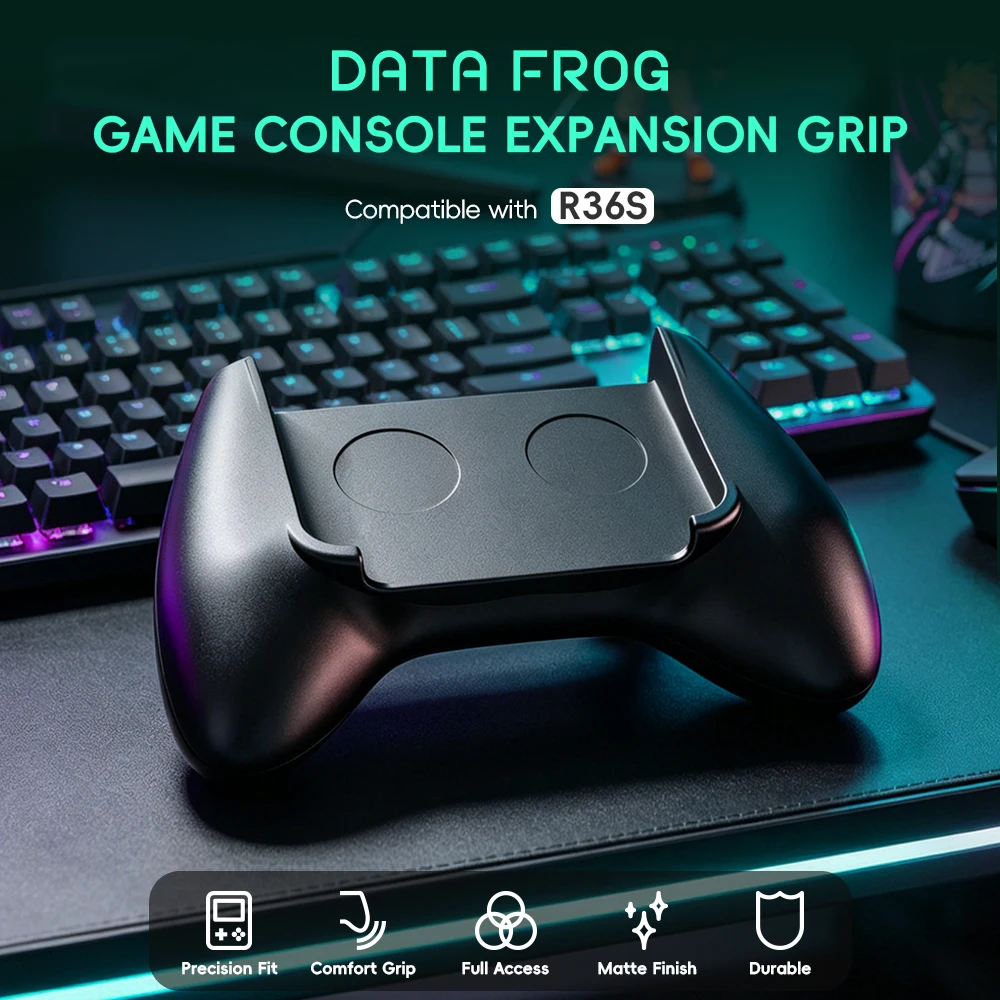 Data Frog R36S Game Grip Ergon - Retro Gaming Console のレビューと価格