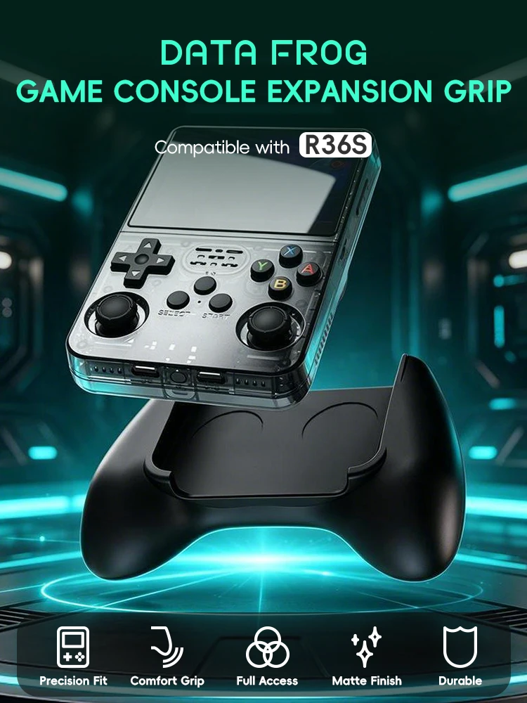 Data Frog R36S Game Grip Ergon - Retro Gaming Console のレビューと価格