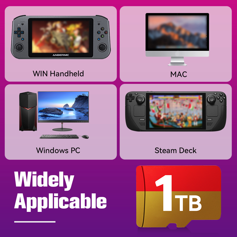 1TB Gaming Card With 61000 Ret - Retro Gaming Batocera のレビューと価格