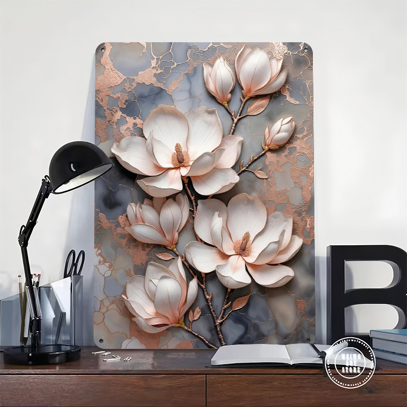 Magnolia Flowers With Marble B - Background Retro Gaming のレビューと価格