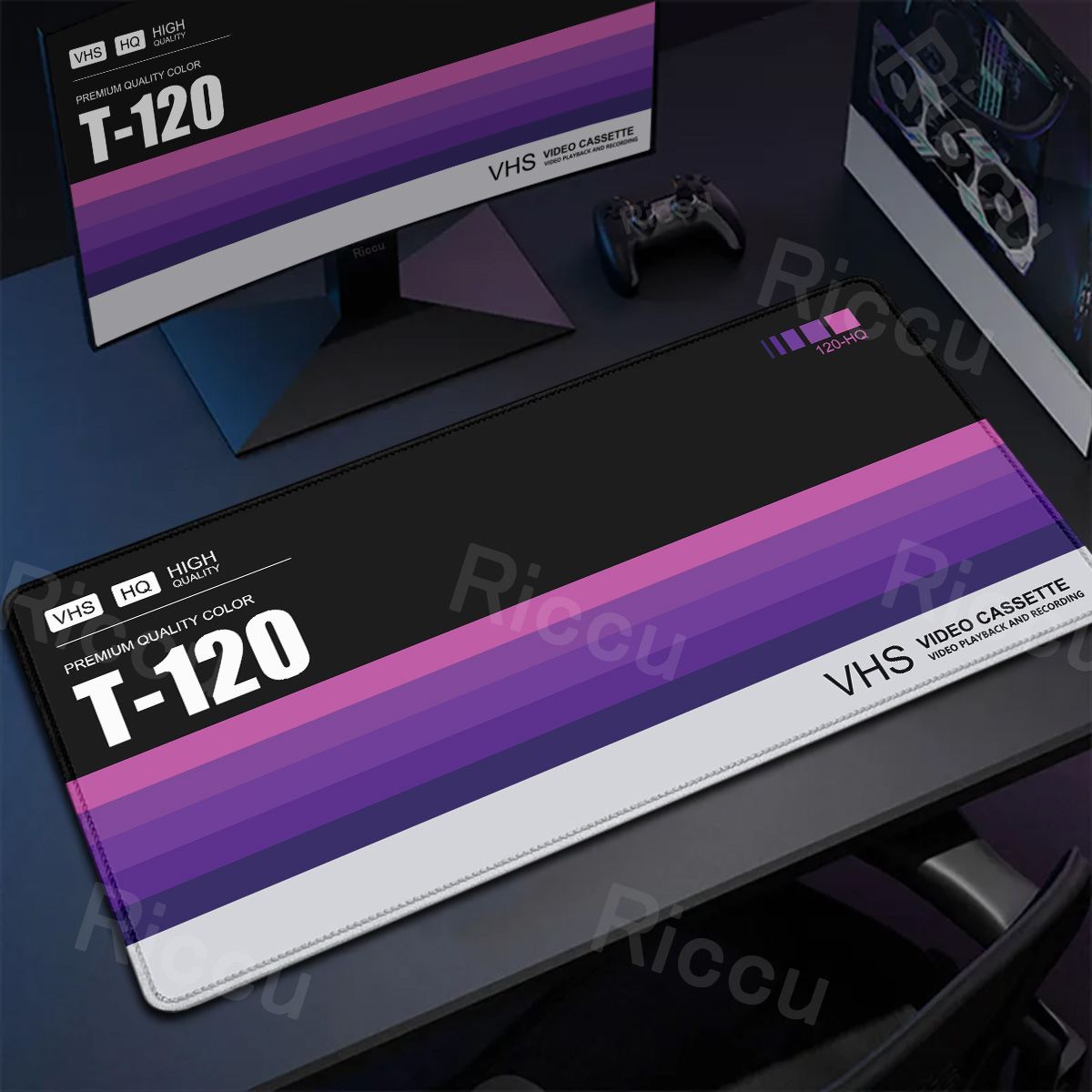 Retro VHS Style Mouse Pad Xxl  - Retro Gaming Style のレビューと価格