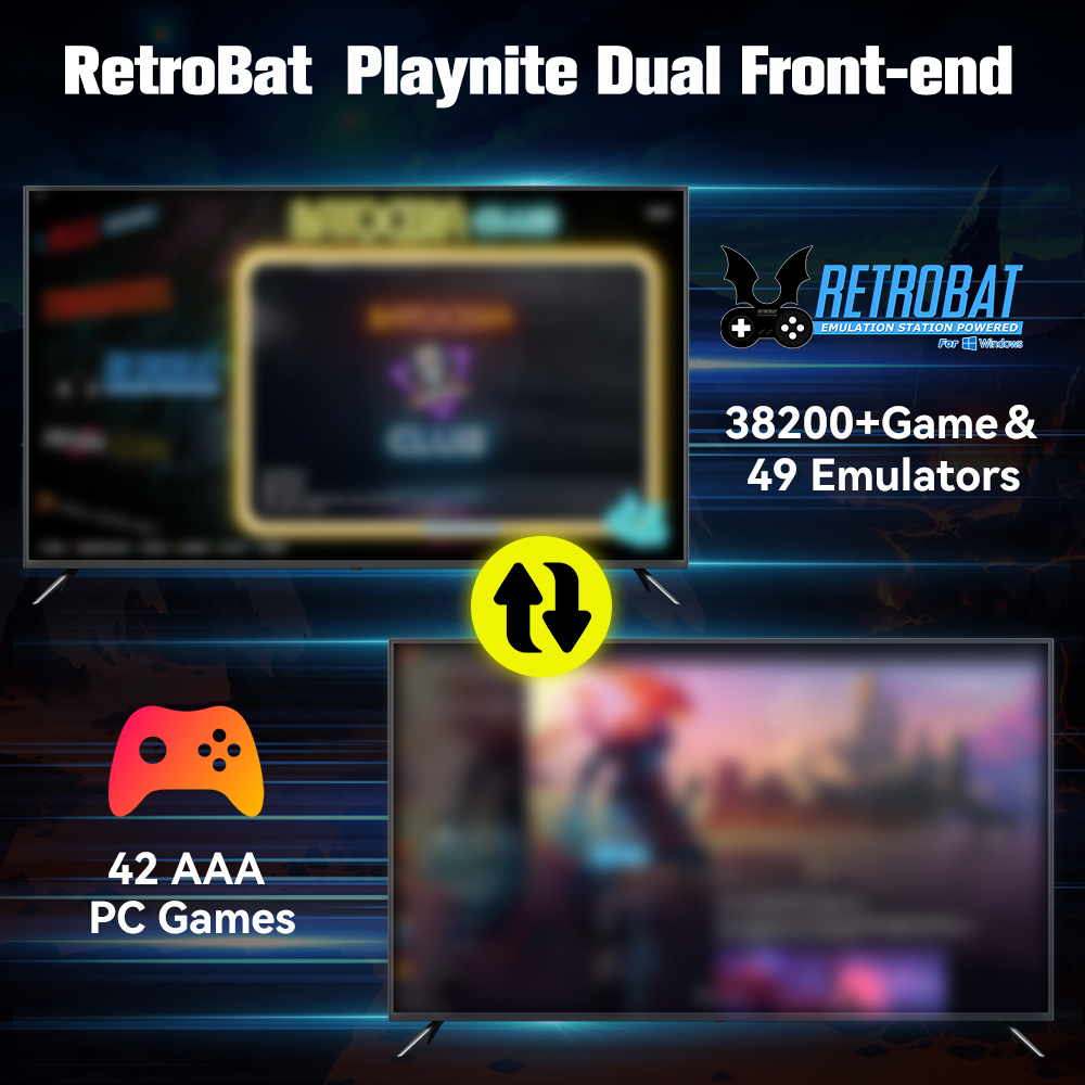 Retrobat＆Playnite System HDD R - Retro Gaming Emulator Console のレビューと価格