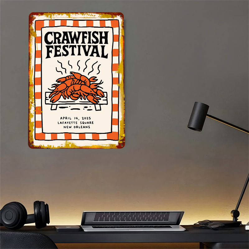Crawfish Festival Tin Poster W - Retro Gaming Festival のレビューと価格