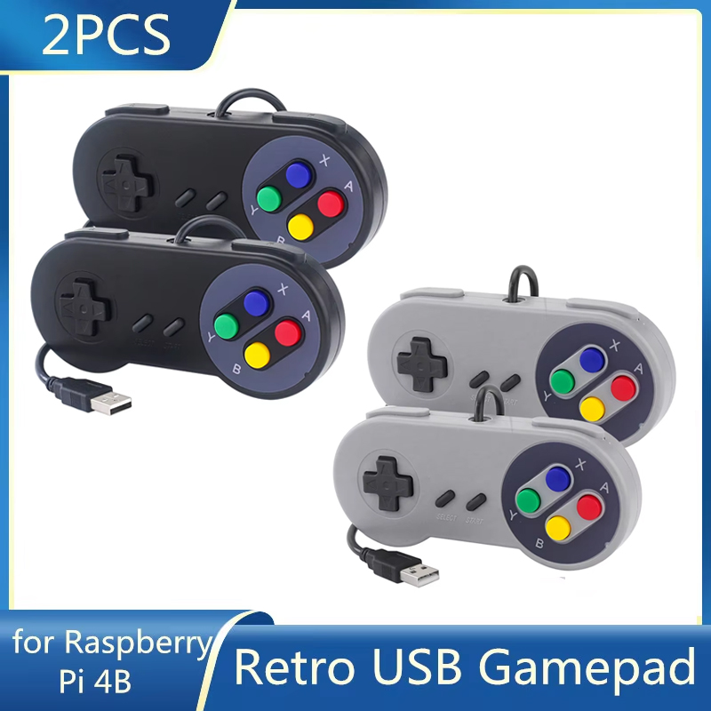 2PCs USB Gamepad Retro Gaming  - Retro Gaming With Raspberry Pi のレビューと価格