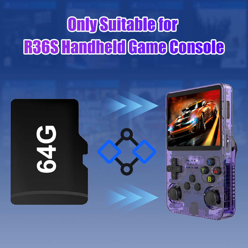 64G Game TF Card for R36S Vide - Retro Gaming Qss のレビューと価格