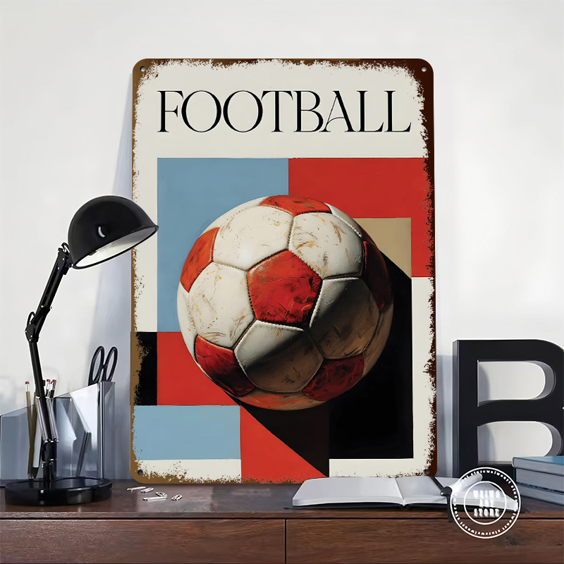 Football With Geometric Backgr - Background Retro Gaming のレビューと価格