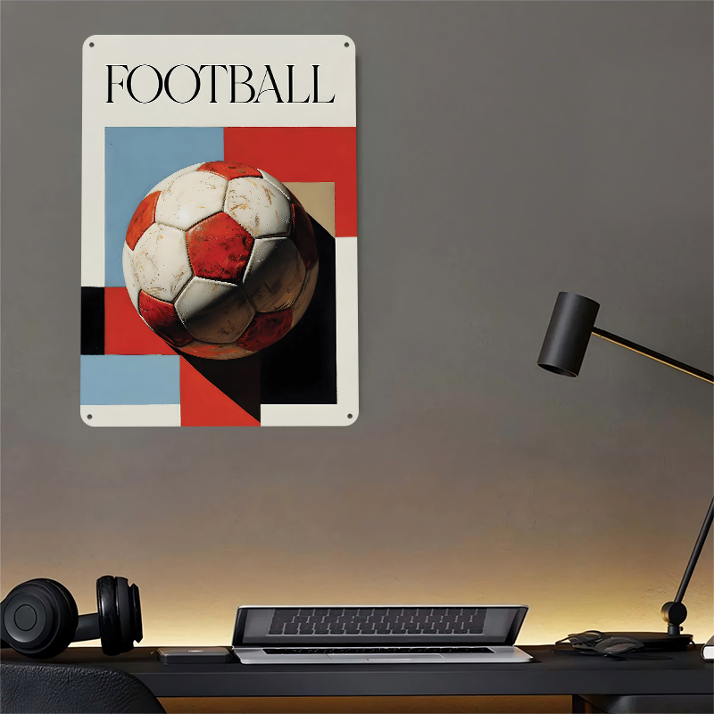 Football With Geometric Backgr - Background Retro Gaming のレビューと価格