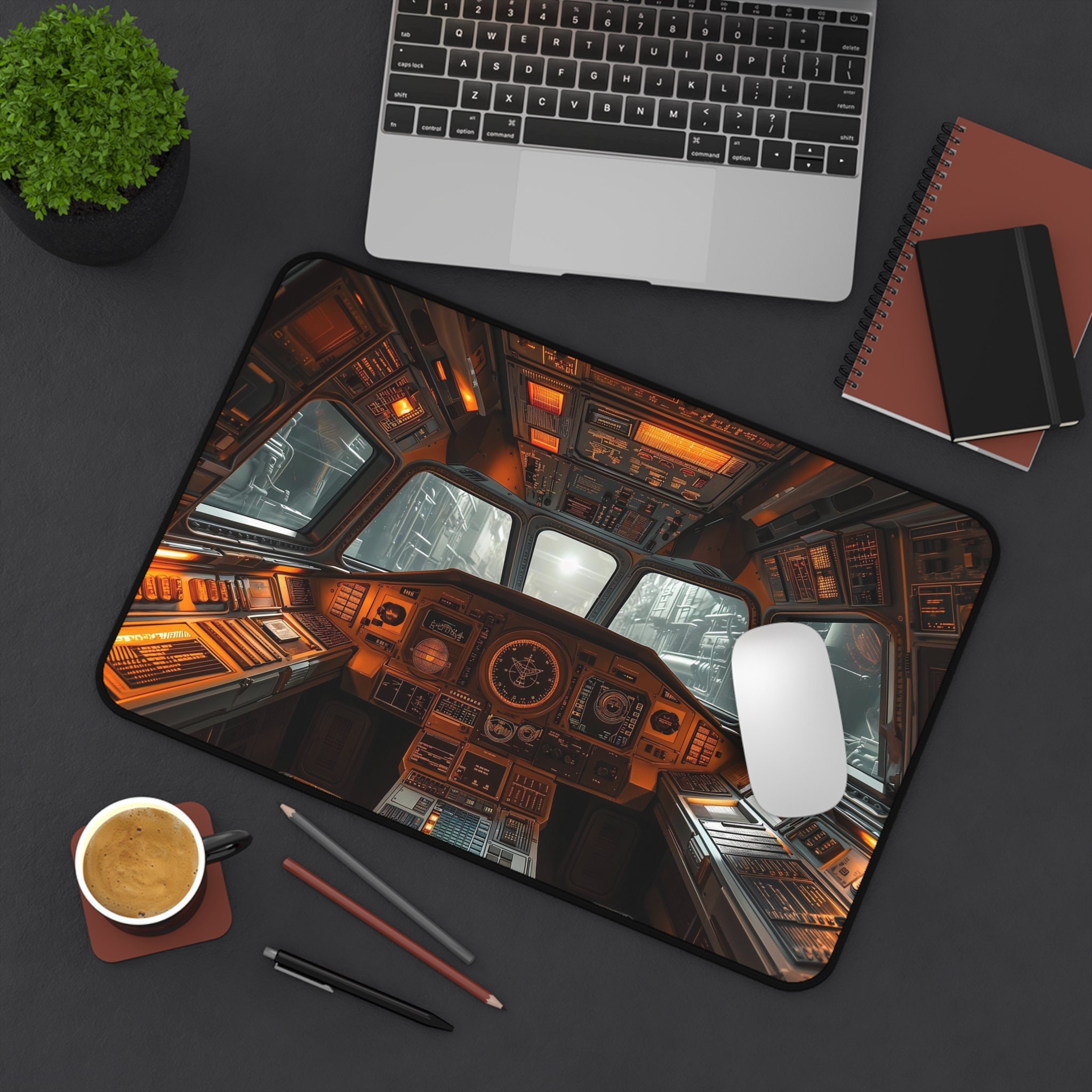 Spaceship Cockpit Table Pad,Re - Retro Gaming Xl のレビューと価格