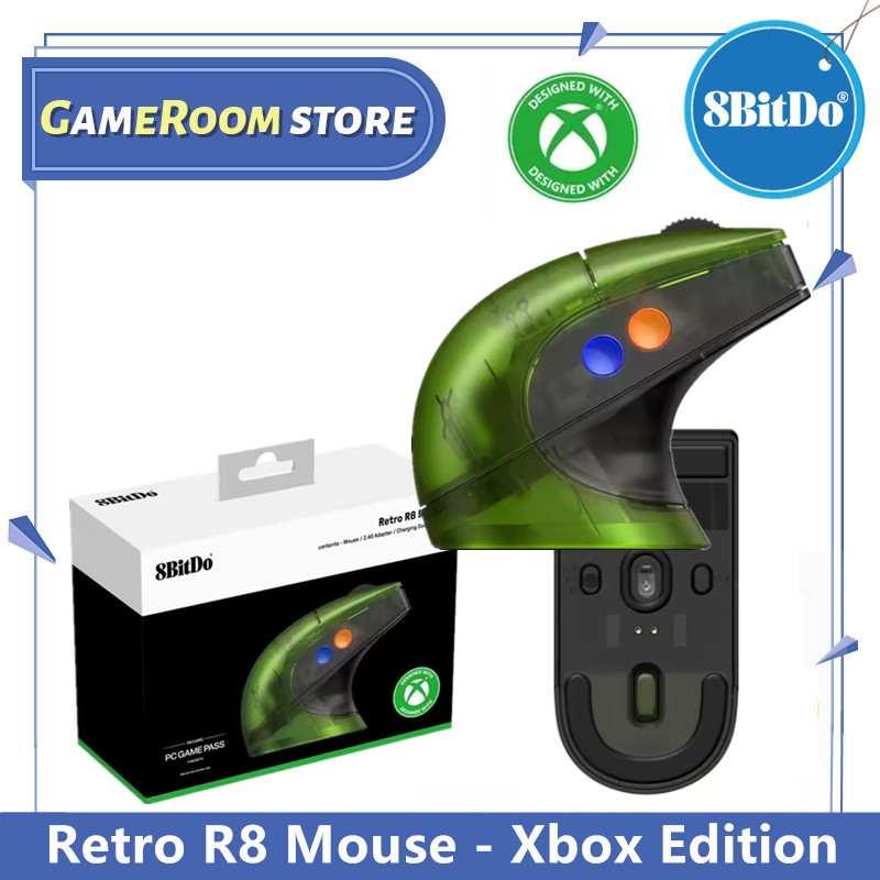 8BitDo Retro R8 Mouse - Xbox E - Retro Gaming Xbox Controller のレビューと価格
