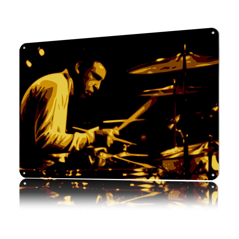 Buddy Rich Metal Poster Custom - Retro Gaming Desk のレビューと価格