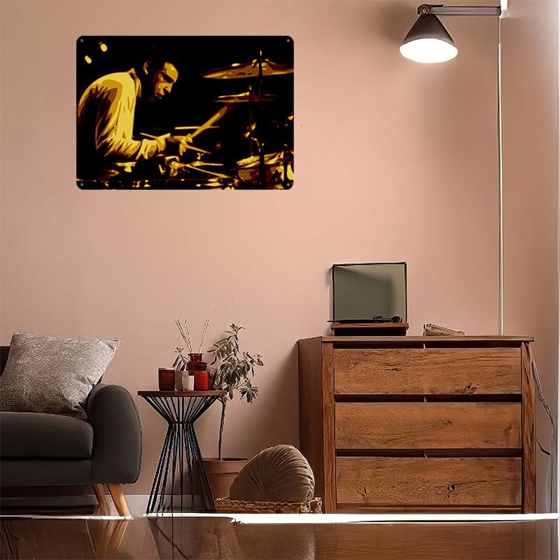 Buddy Rich Metal Poster Custom - Retro Gaming Desk のレビューと価格
