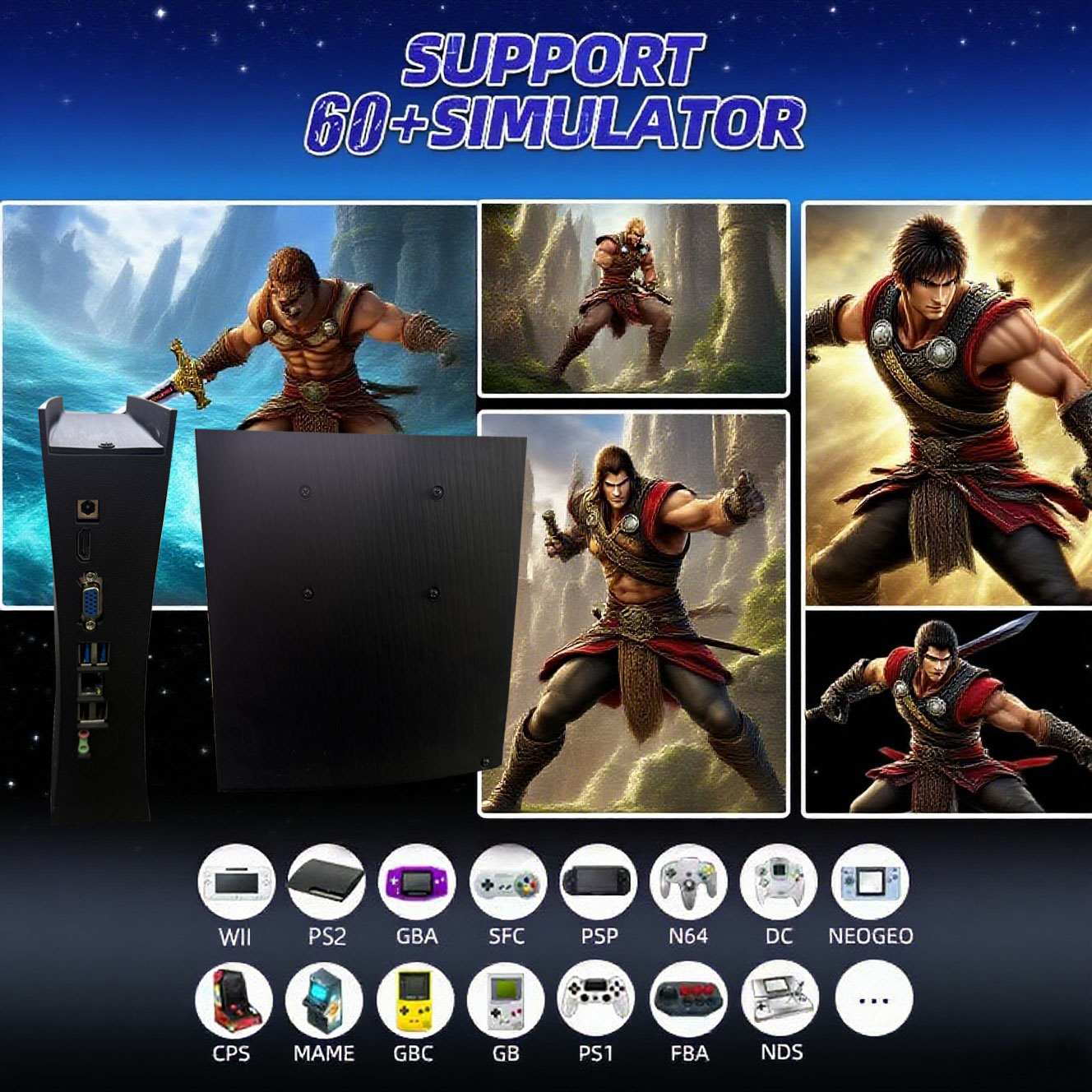 60+Emulators BS5 500GB Retro G - Retro Gaming Batocera のレビューと価格