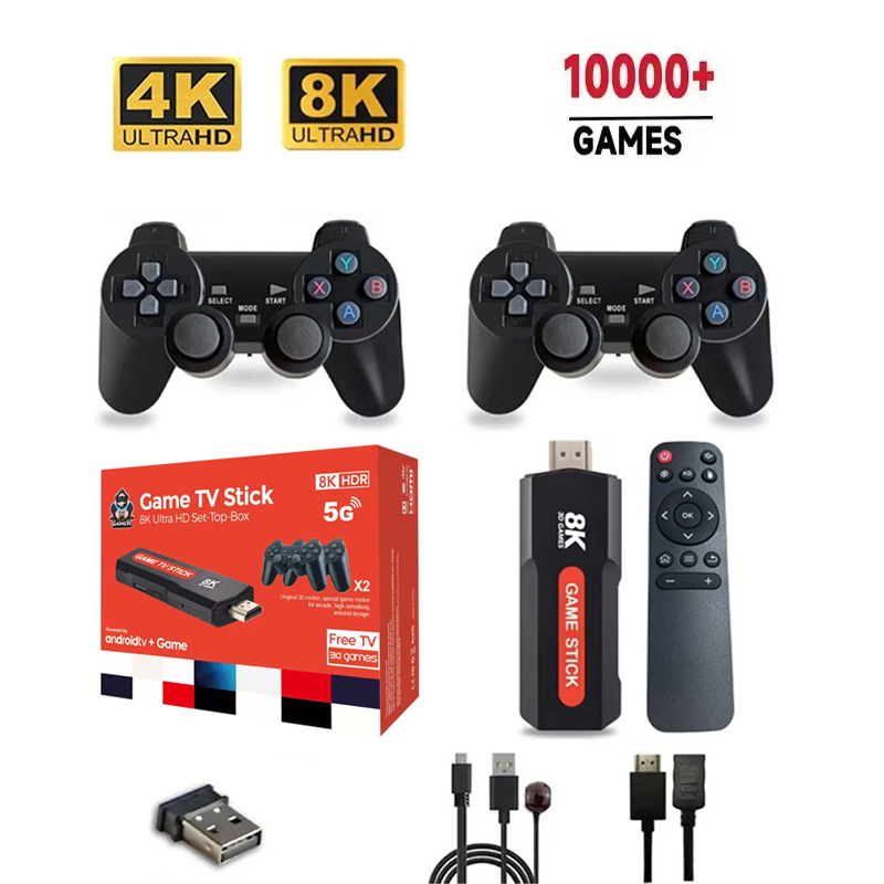 X2 Game Stick HD 4K 8K 3D Cons - Retro Gaming With Raspberry Pi のレビューと価格