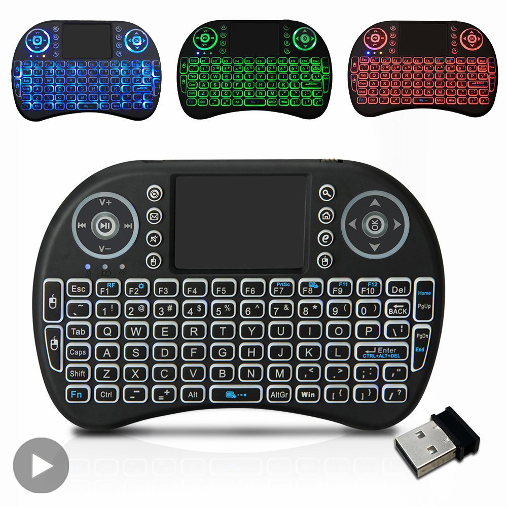Backlit Mini Wireless Keyboard - Retro Gaming Zx Spectrum のレビューと価格