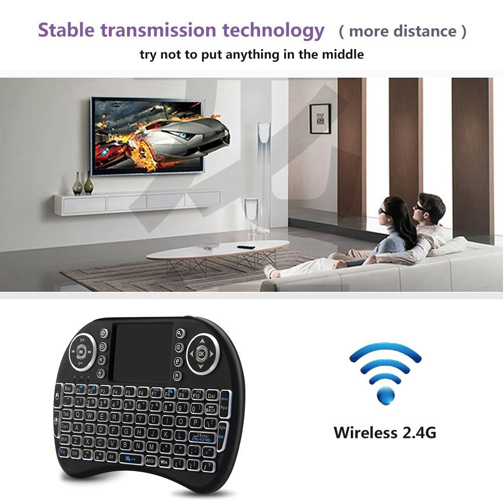 Backlit Mini Wireless Keyboard - Retro Gaming Zx Spectrum のレビューと価格