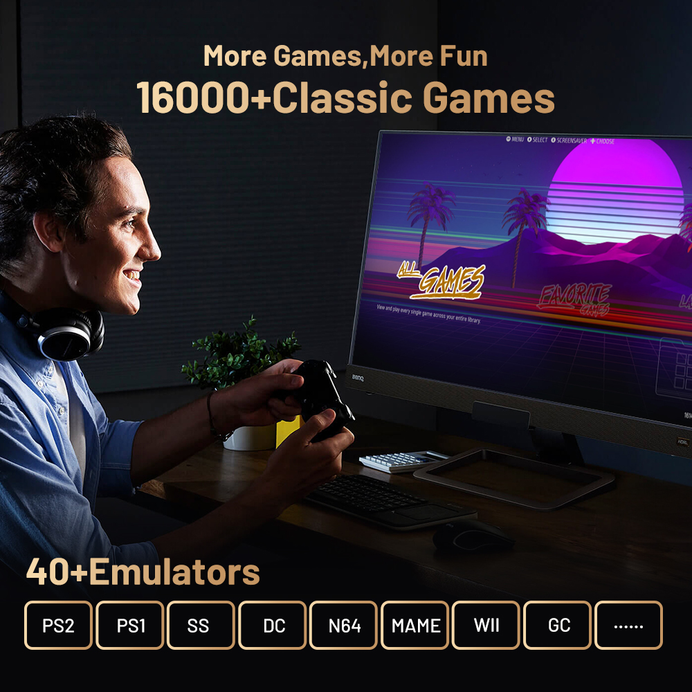 KINHANK Super Console X5 PRO R - Retro Gaming Emulator Console のレビューと価格